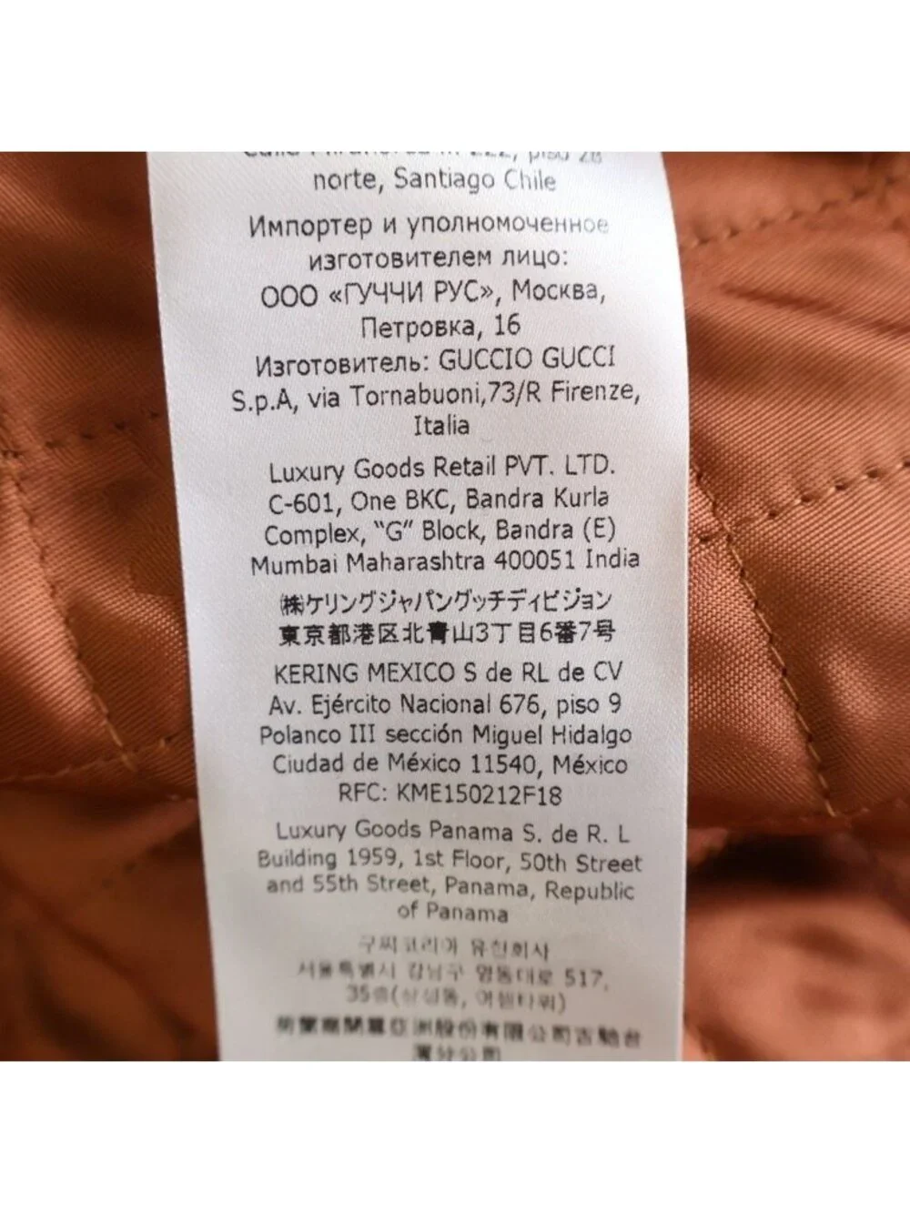 Gucci Wool Cape Coat Long Navy 46